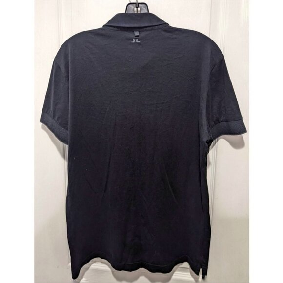 J.LINDEBERG | Eric Slim Lux Cotton Jersey Polo in Navy - Picture 2 of 7